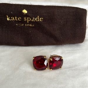 Kate Spade - Cushion Cut Gem Stud Earrings